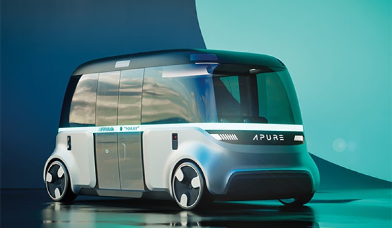 „A/PURE“: Zukunftsweisende Raumgestaltung des autonomen ÖPNVs mit Kleinbussen